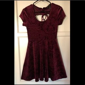 Midnight Hour Velvet Dress size small